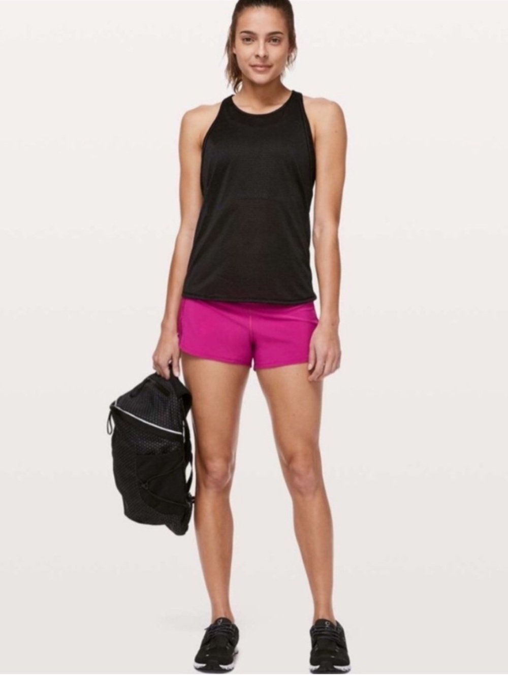 Lululemon Speed Up Short 2.5” Pink Size 8 Running Athletic Lined Zip Pocket - Picture 4 of 14